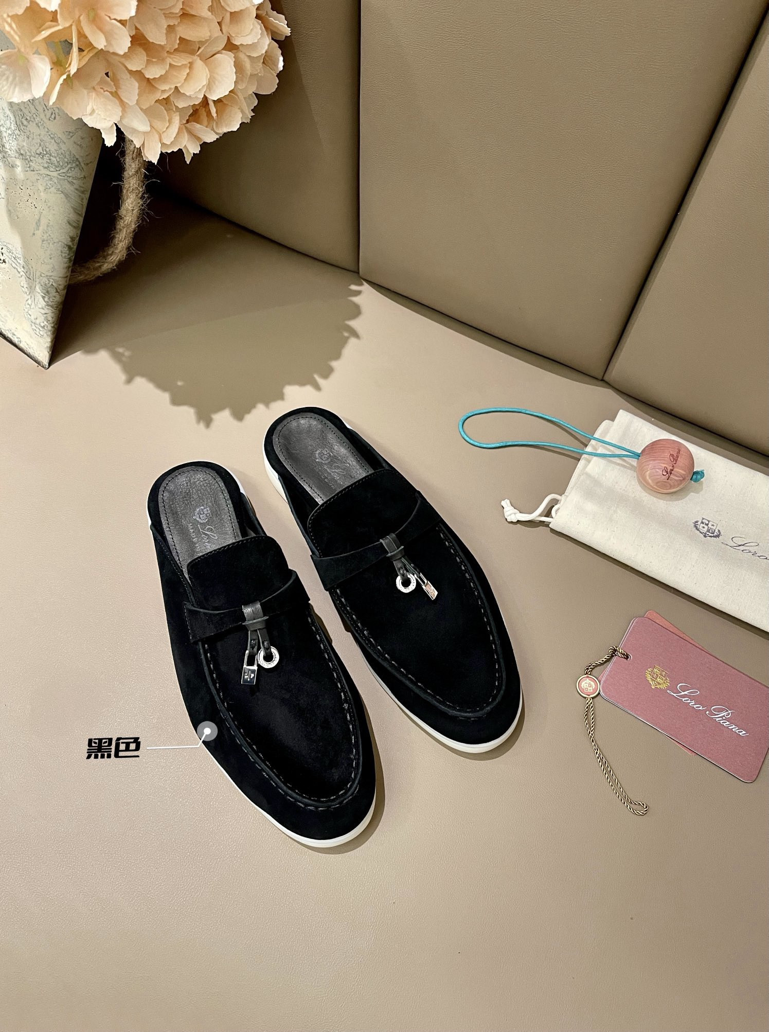ua L**o p*ana babouche charms walk loafers