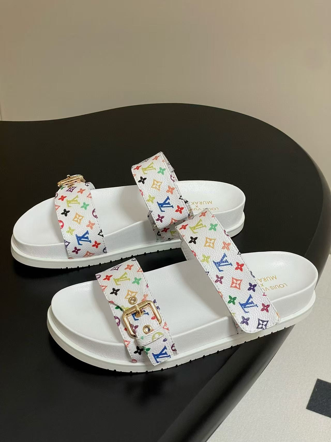 UA LV x TM Bom Dia Flat Comfort Mule