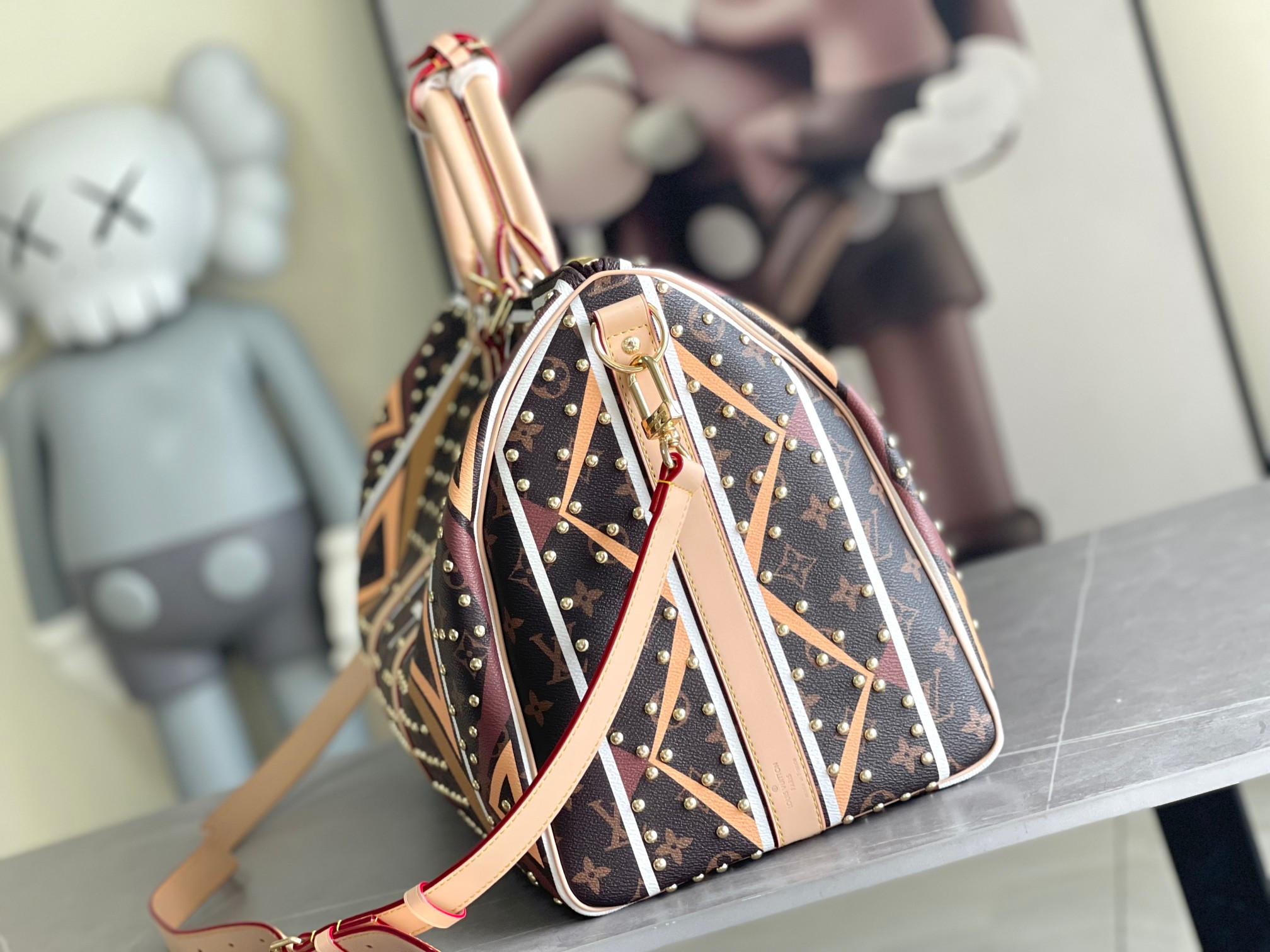 LV  keepall bandoulière 50 M11577 50.0 x 29.0 x 23.0cm