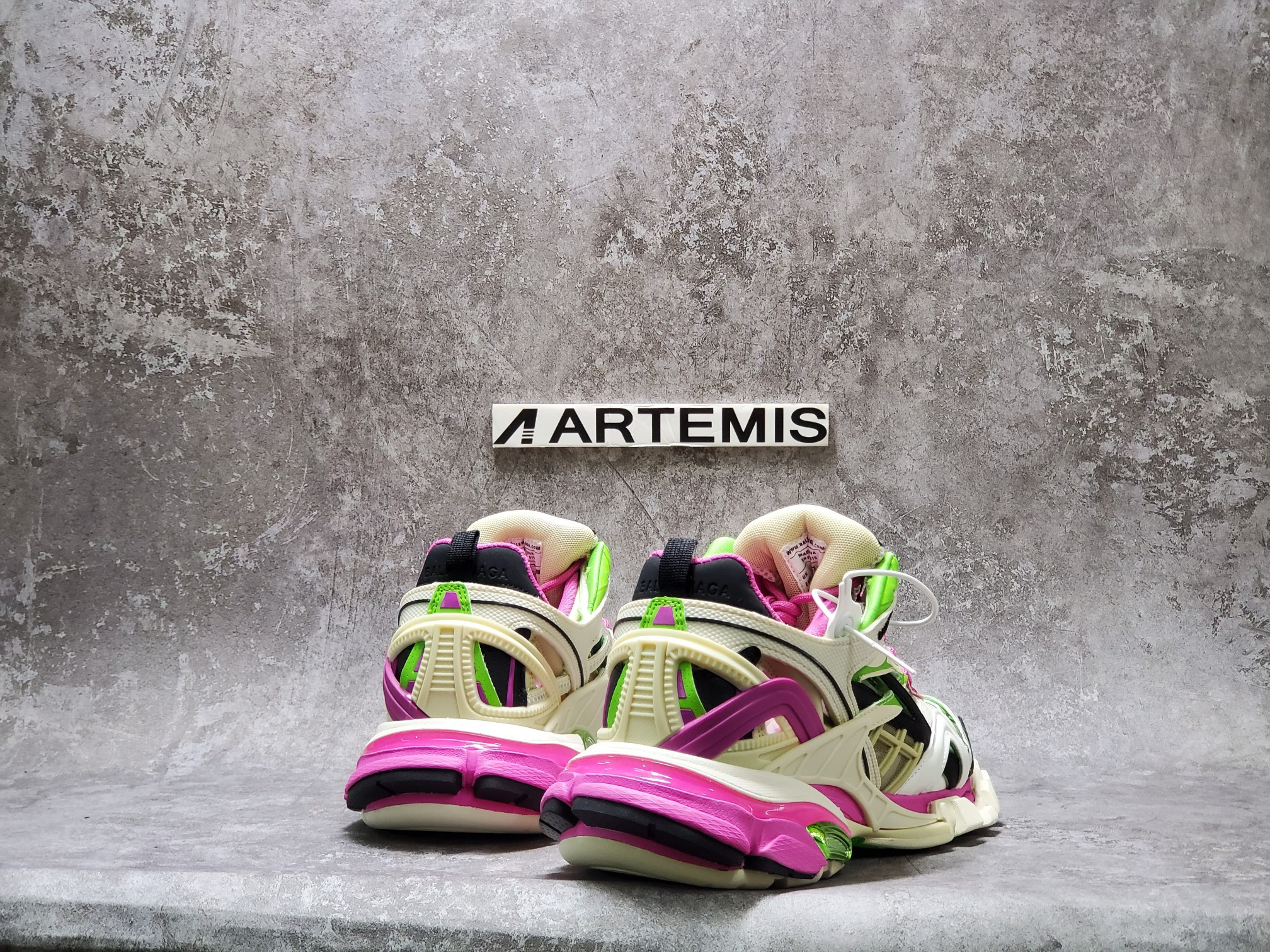 Balenciga Track 2 Pink Green