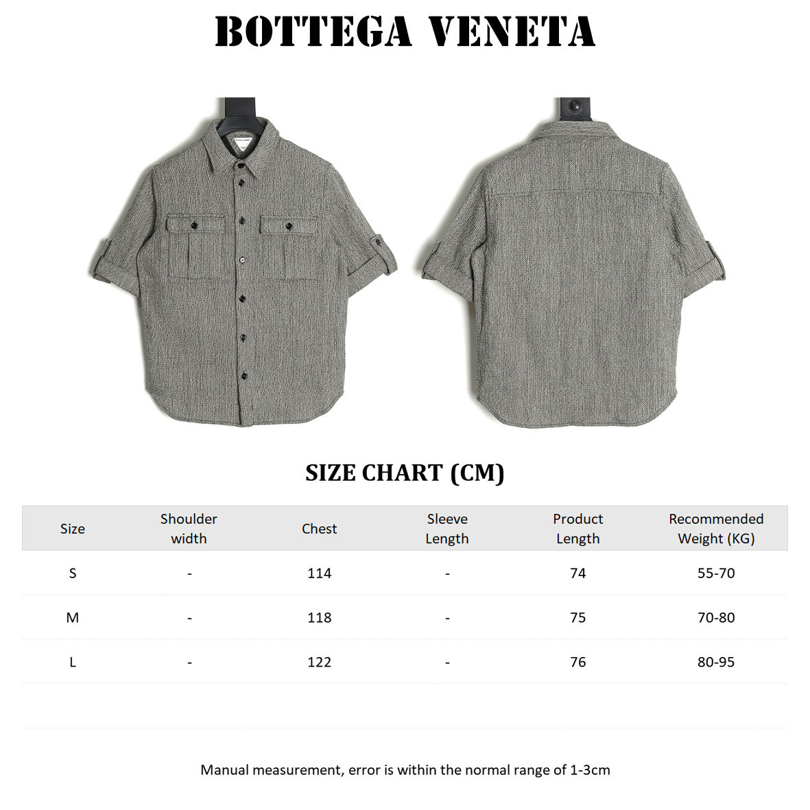 bo*te*ga Ve*ne*ta bv 25ss short-sleeved shirts