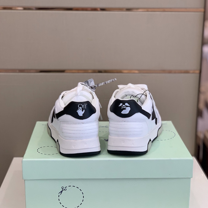 OFF WHITE™ C/O VIRGIL ABLOH OUT OF OFFICE LOW-TOP LEATHER SNEAKERS "OOO"
