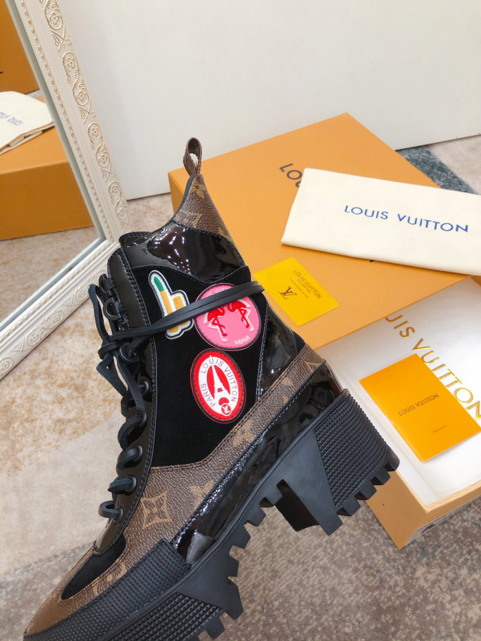 LOUS VUITO LAUREATE PLATFORM DESERT BOOT