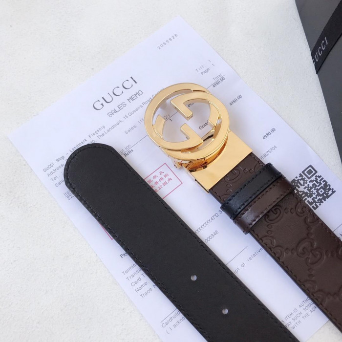 G*u*i belt-3.7 cm