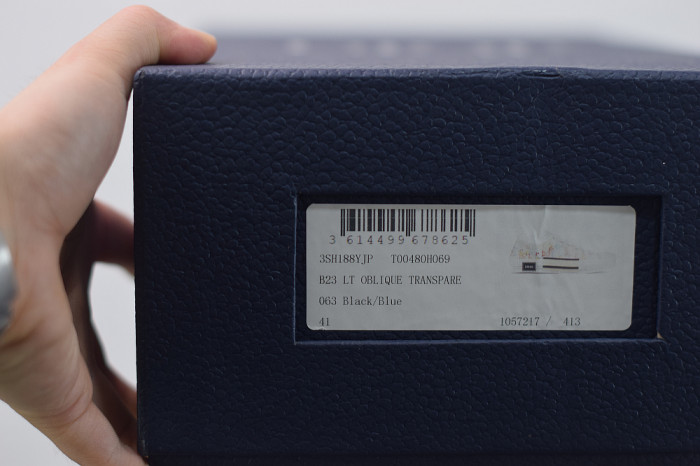 DR B23 OBLIQUE LOW TOP “CD Ghosting"