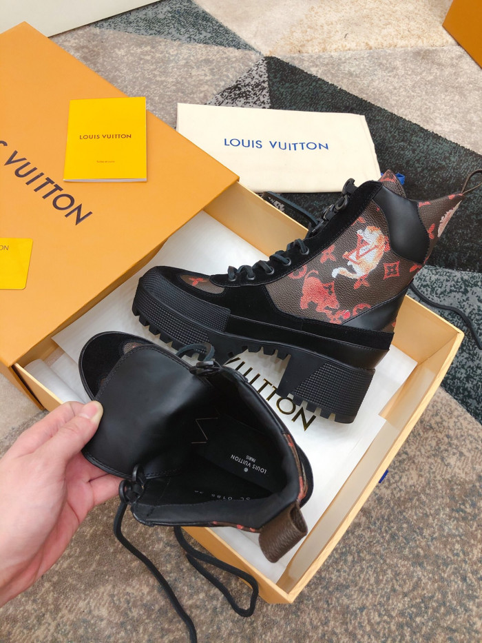 LOUS VUITO LAUREATE PLATFORM DESERT BOOT