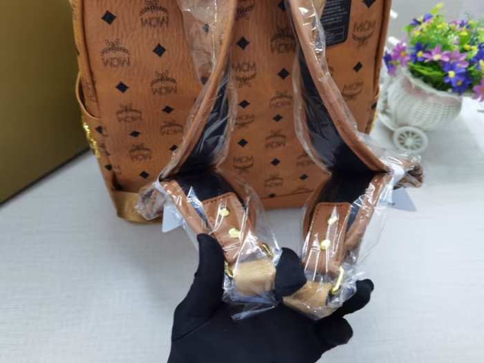 MCM backpack 13"W x 16"H x 5"D