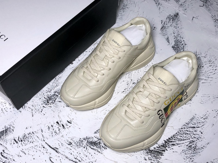 G*u*i rhyton vintage trainer sneaker 500878 drw00 9522