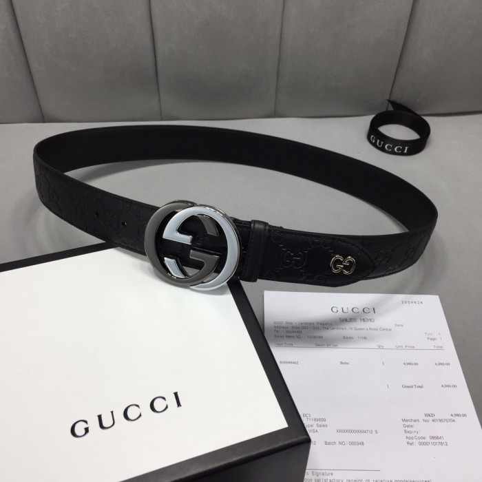 G*u*i belt-4.0 cm