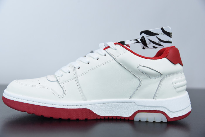 OFF WHITE™ C/O VIRGIL ABLOH OUT OF OFFICE LOW-TOP LEATHER SNEAKERS "OOO"