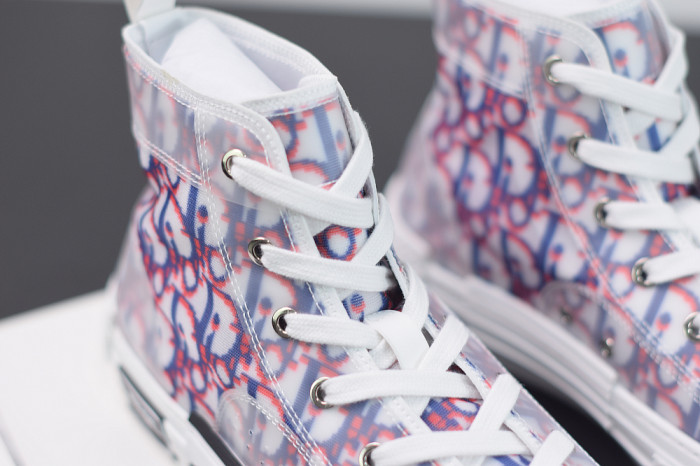 DR B23 OBLIQUE HIGH TOP SNEAKER“CD Ghosting”