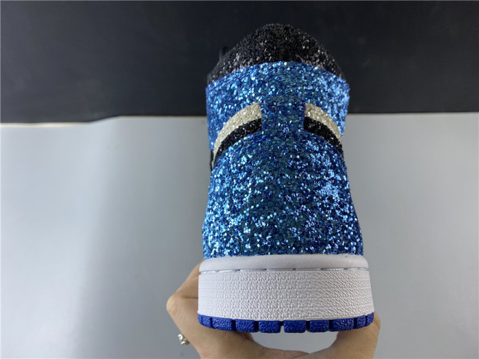 FRAGMENT DESIGN X AIR JORDAN 1 “GLITTER” CK5566-400