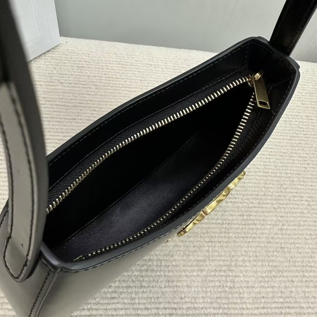 Ce1i*e MEDIUM TILLY BAG in shiny calfskin 22x13.5x4cm