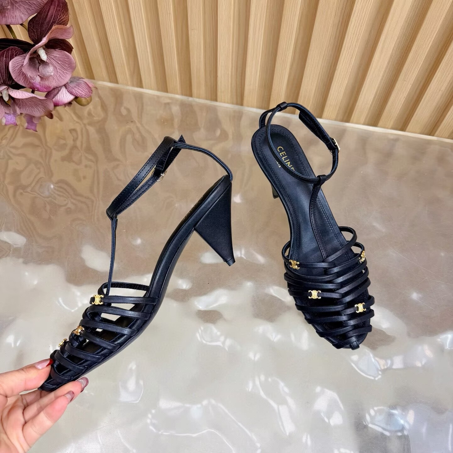 UA Ce1i*e CAGE HEELED SANDAL 6cm Heel