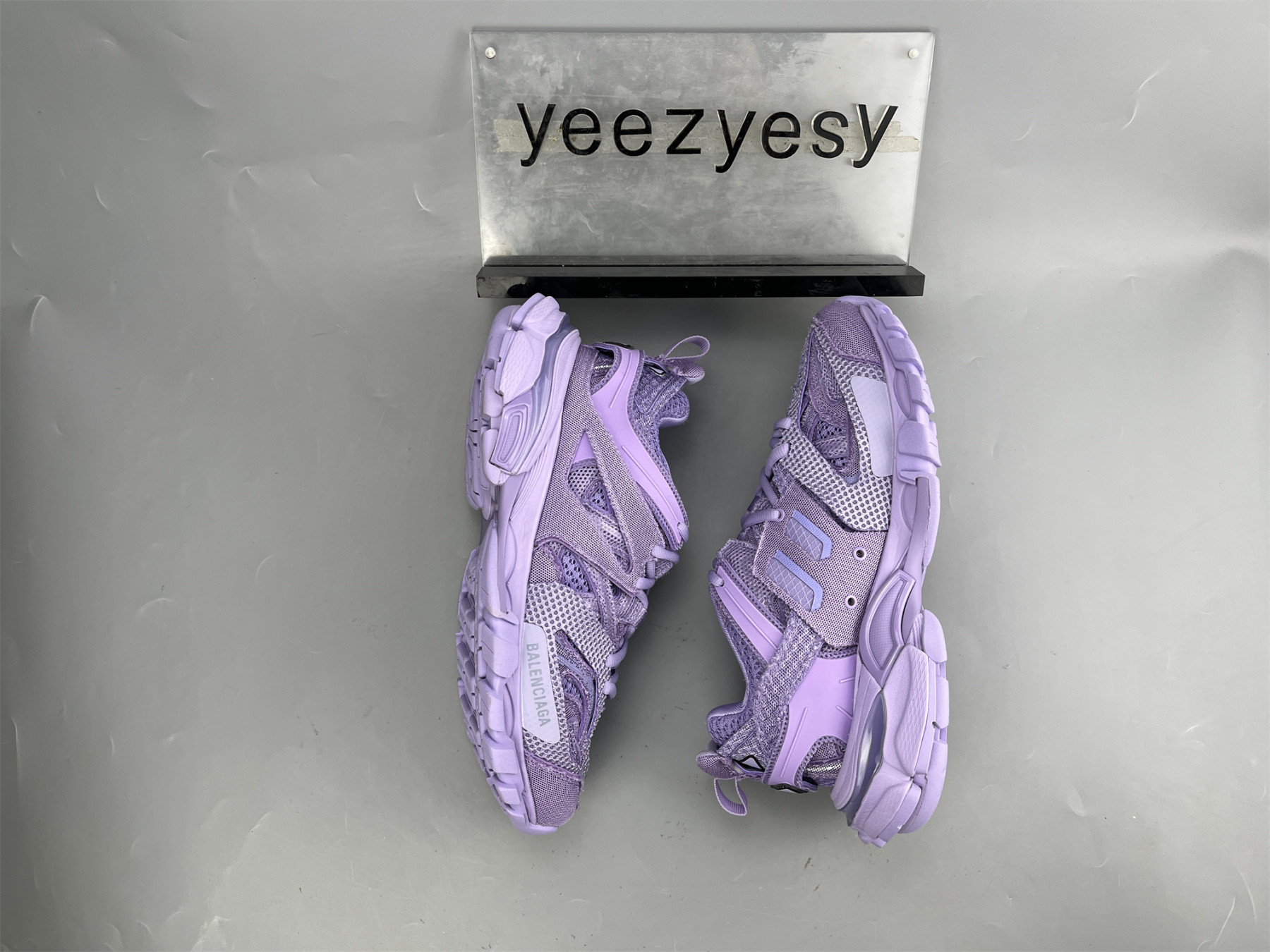 UA TRACK LILAC BLACK