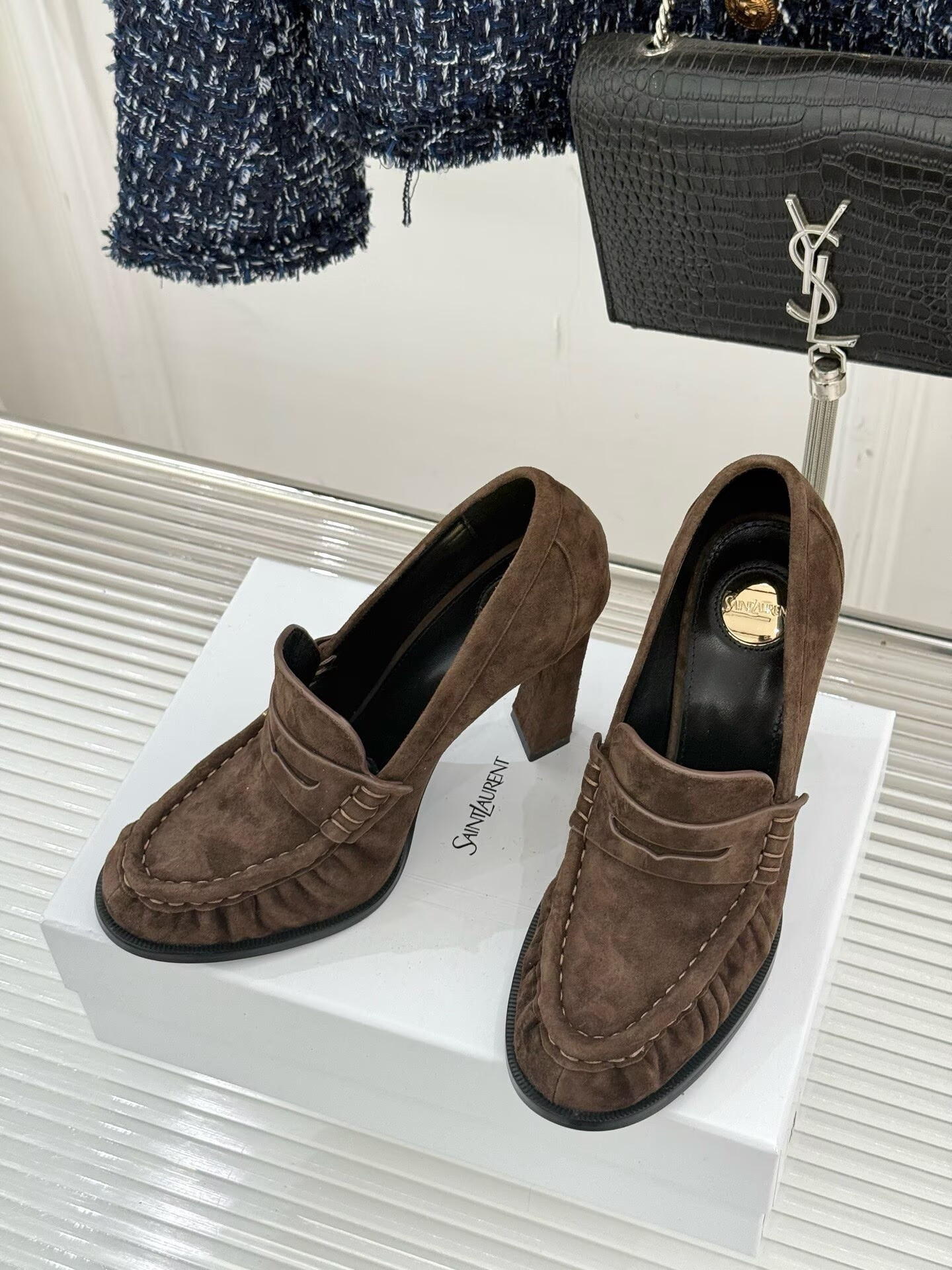 UA Y51 LE LOAFER Pumps 10.5cm Heel