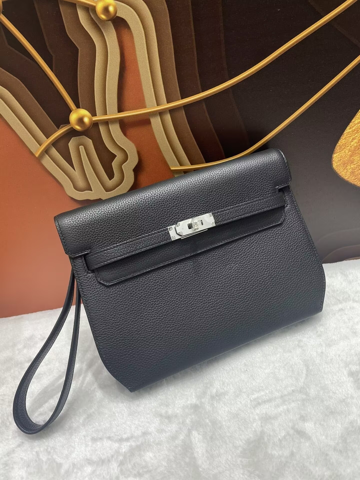 H**me5 Kelly Depeches Togo Black 25cm