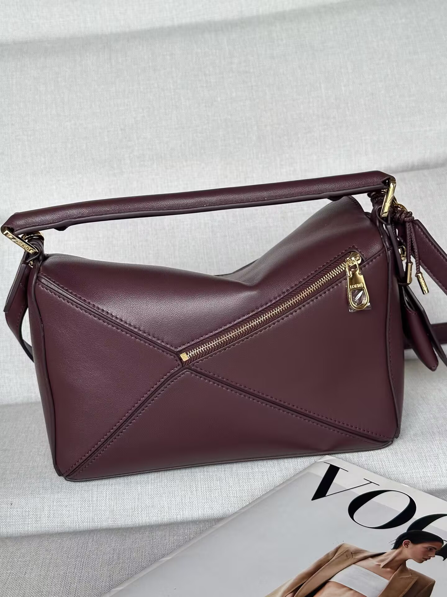 L0ew* Small Puzzle Bag 24x10.5x16.5cm