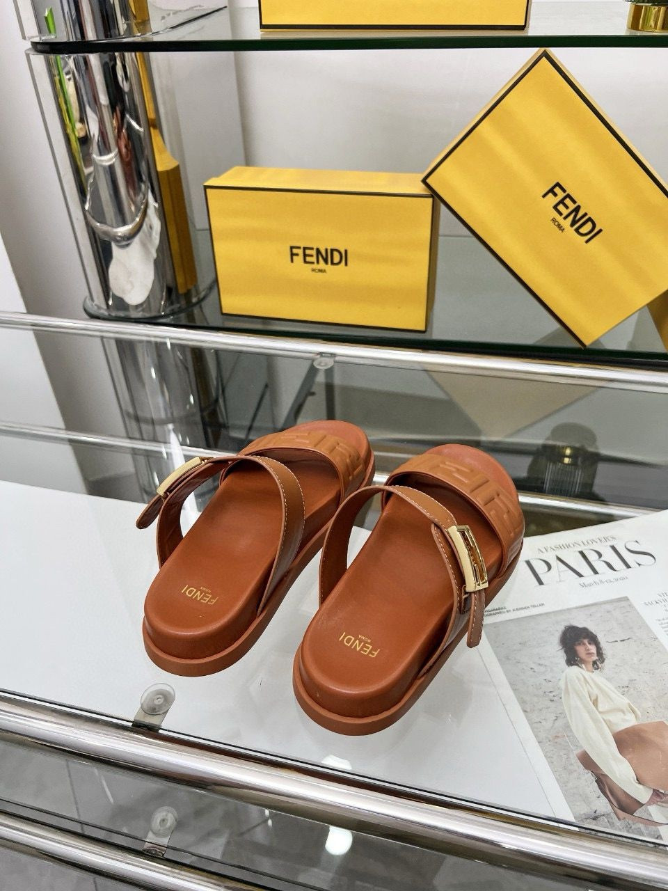 UA F**di Feel FF Double Band Sandal