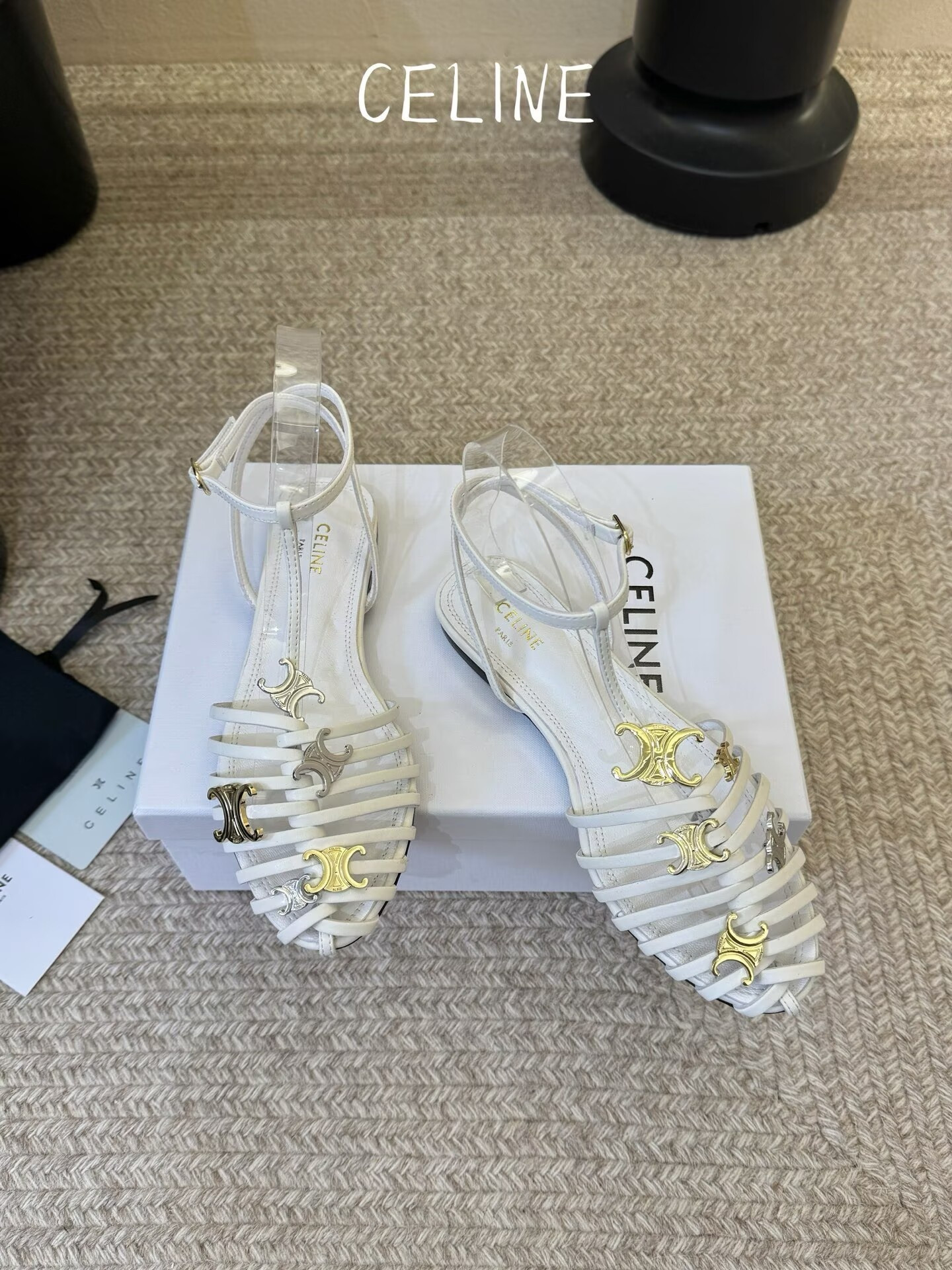 UA Ce1i*e CAGE FLAT SANDAL