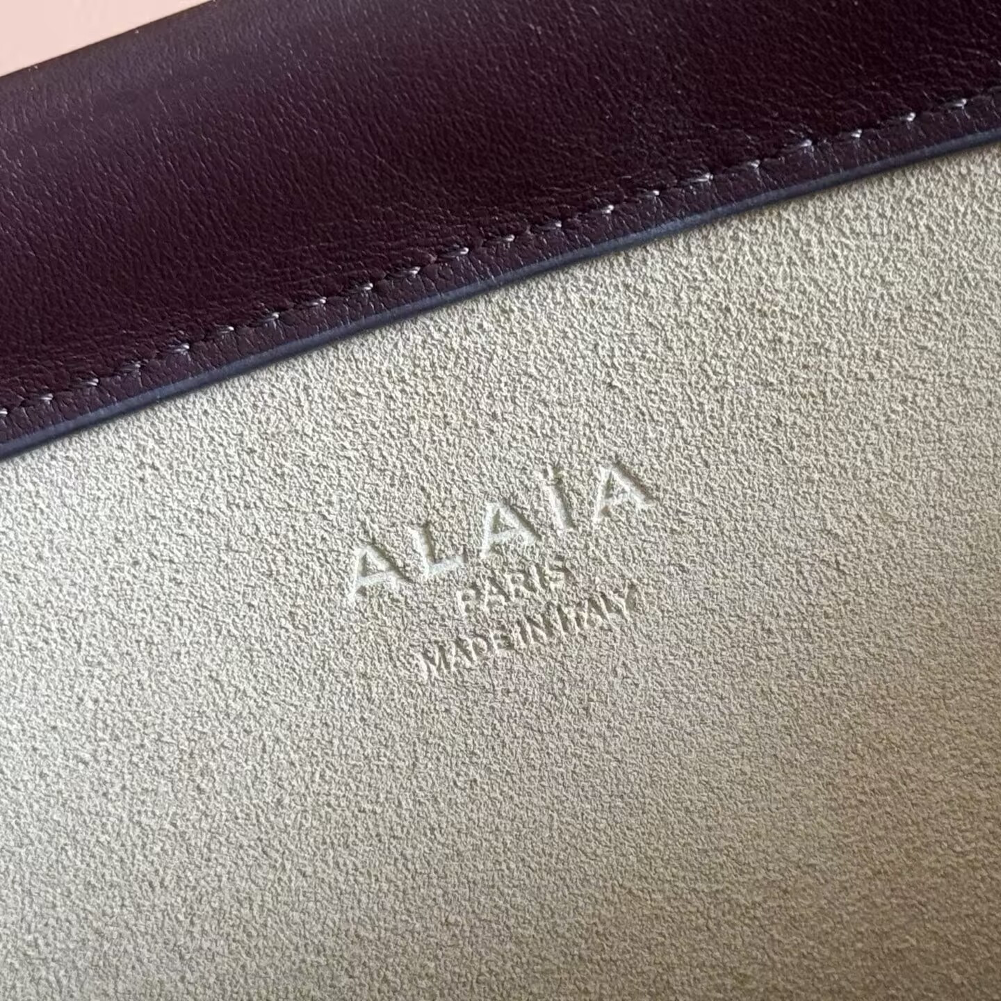 ALAÏA LE CLICK EAST WEST MEDIUM BAG 30x14x9cm