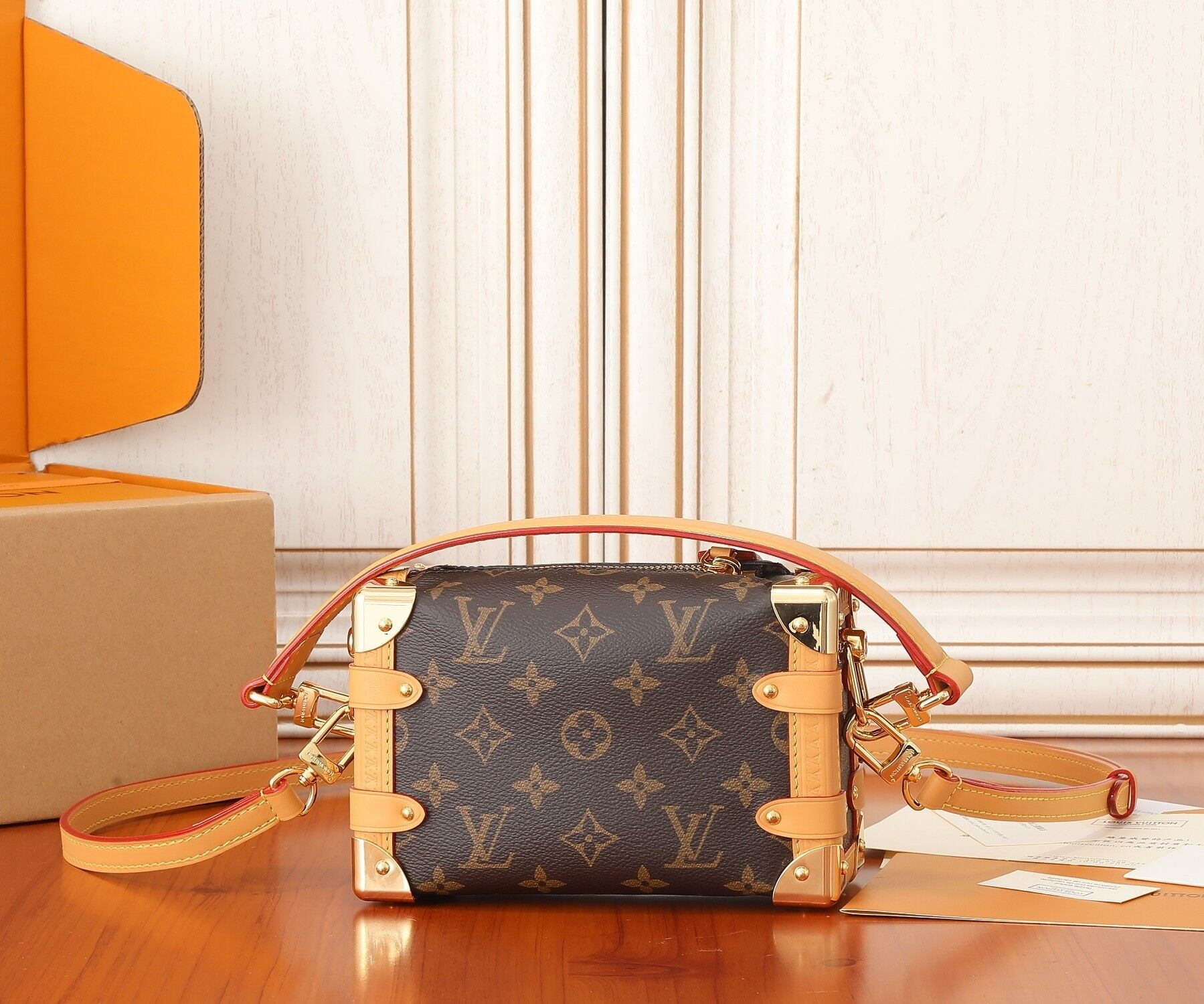 LV Side Trunk PM M46815 7.1 x 4.9 x 3.1 inches