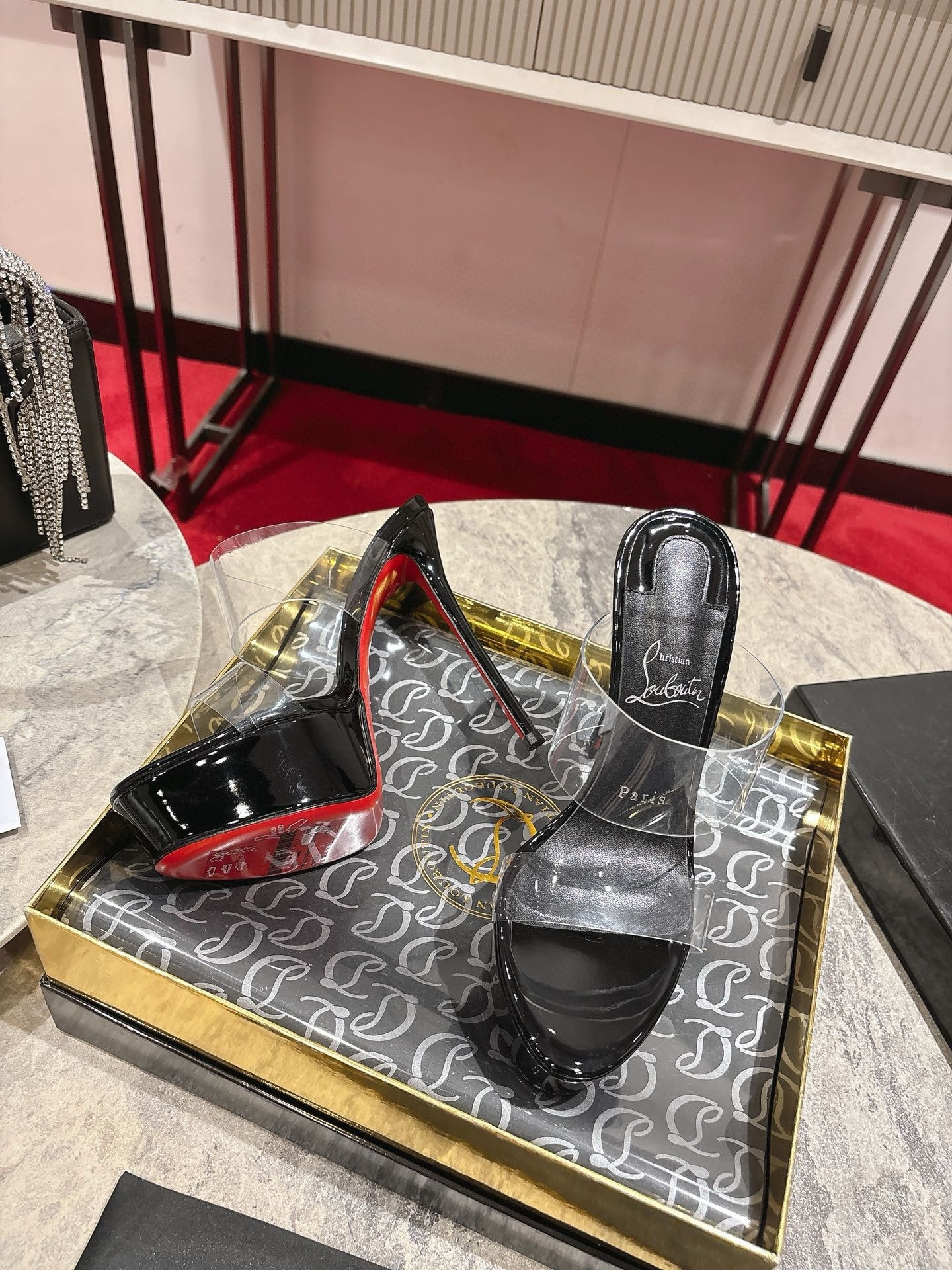 UA Chr1st1an Louboutin Just Nothing Alta 150mm