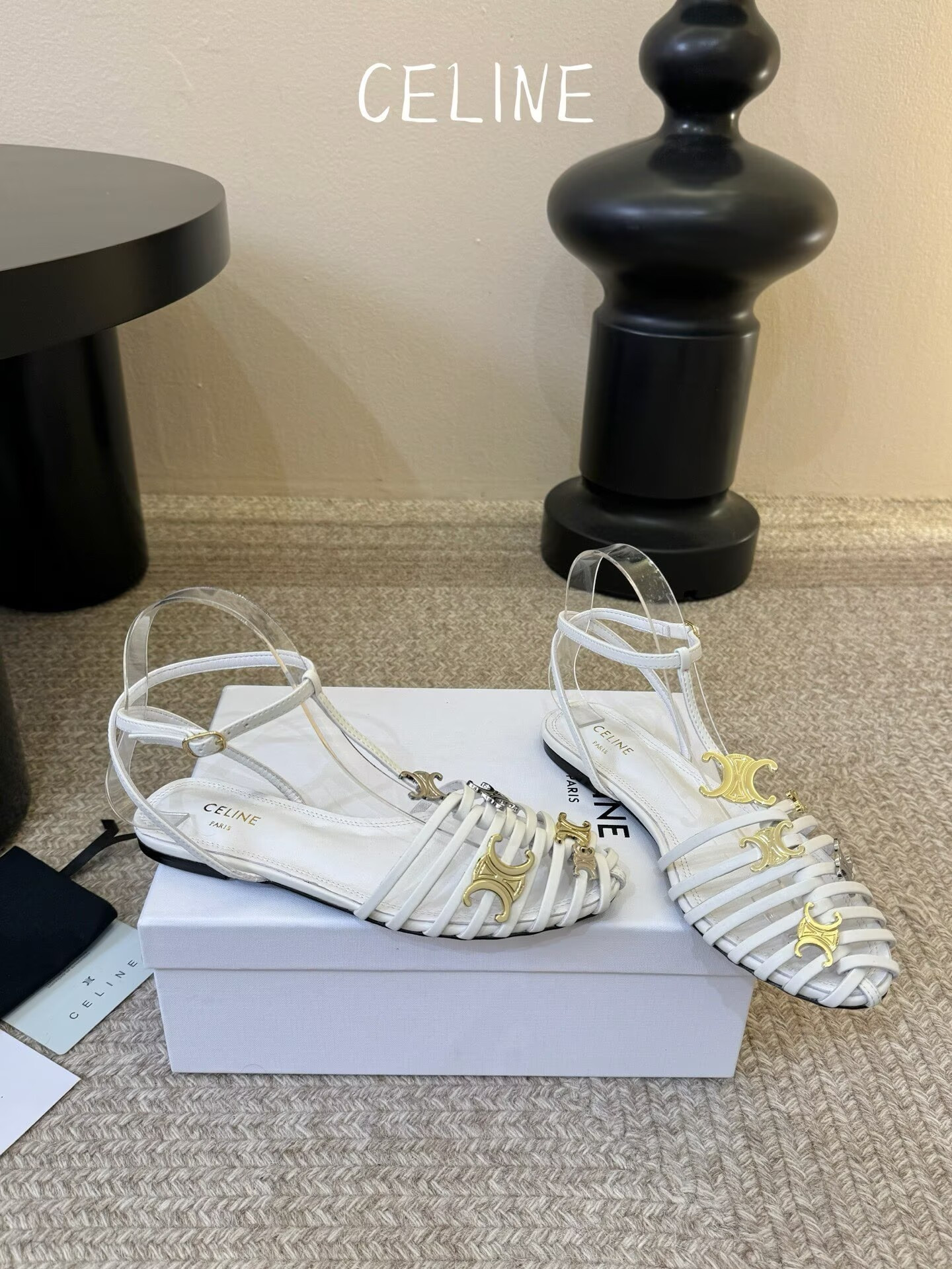 UA Ce1i*e CAGE FLAT SANDAL