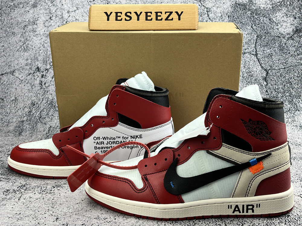 UA OFF-WHITE X AIR JORDAN 1 RETRO HIGH OG 