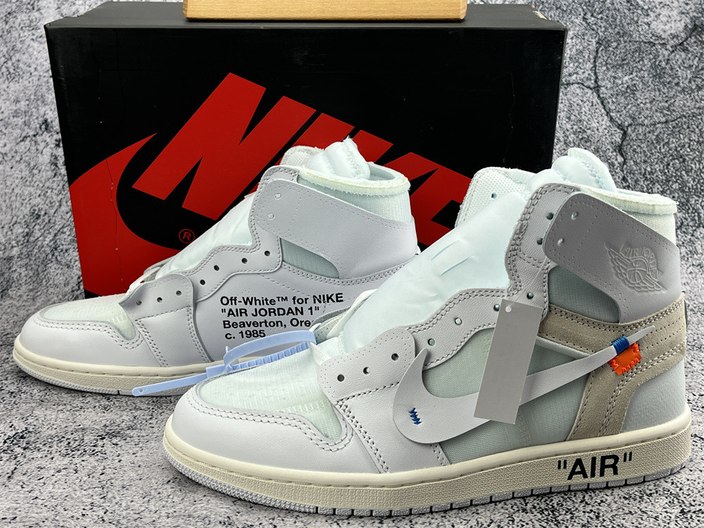 UA AIR JORDAN 1 X OFF-WHITE NRG "OFF WHITE"