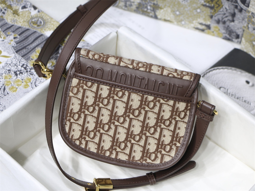 MEDIUM D10r BOBBY BAG brown D10r Oblique Jacquard