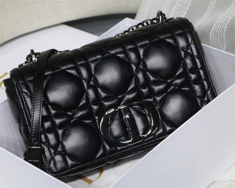 MEDIUM D10r CARO BAG S*pple Cannage Calfskin 25.5 x 15.5 x 8 cm