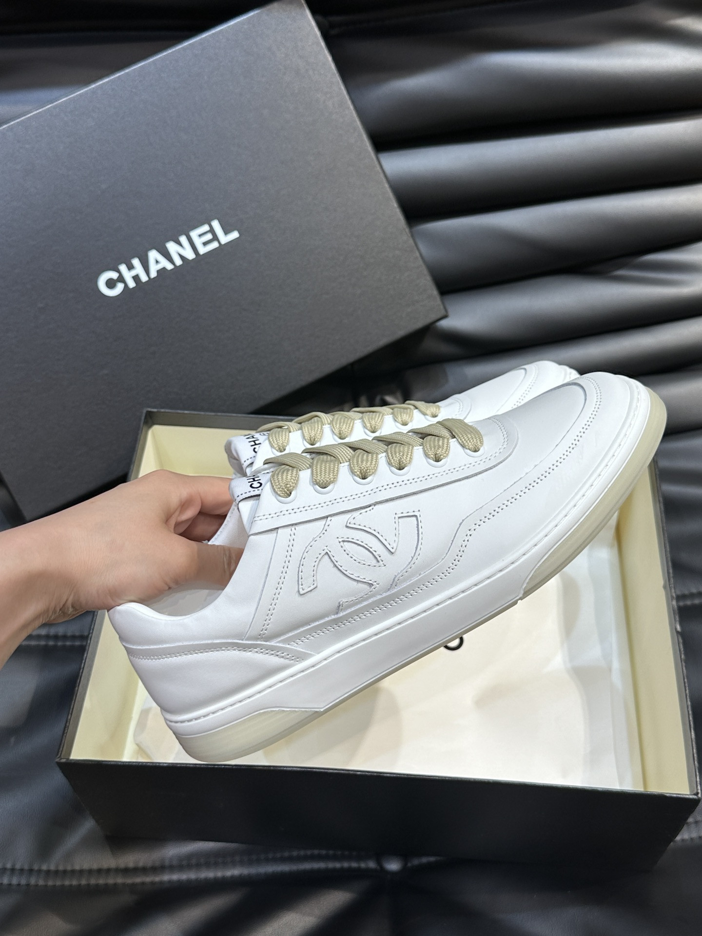 UA Ch**el SNEAKER Calfskin
