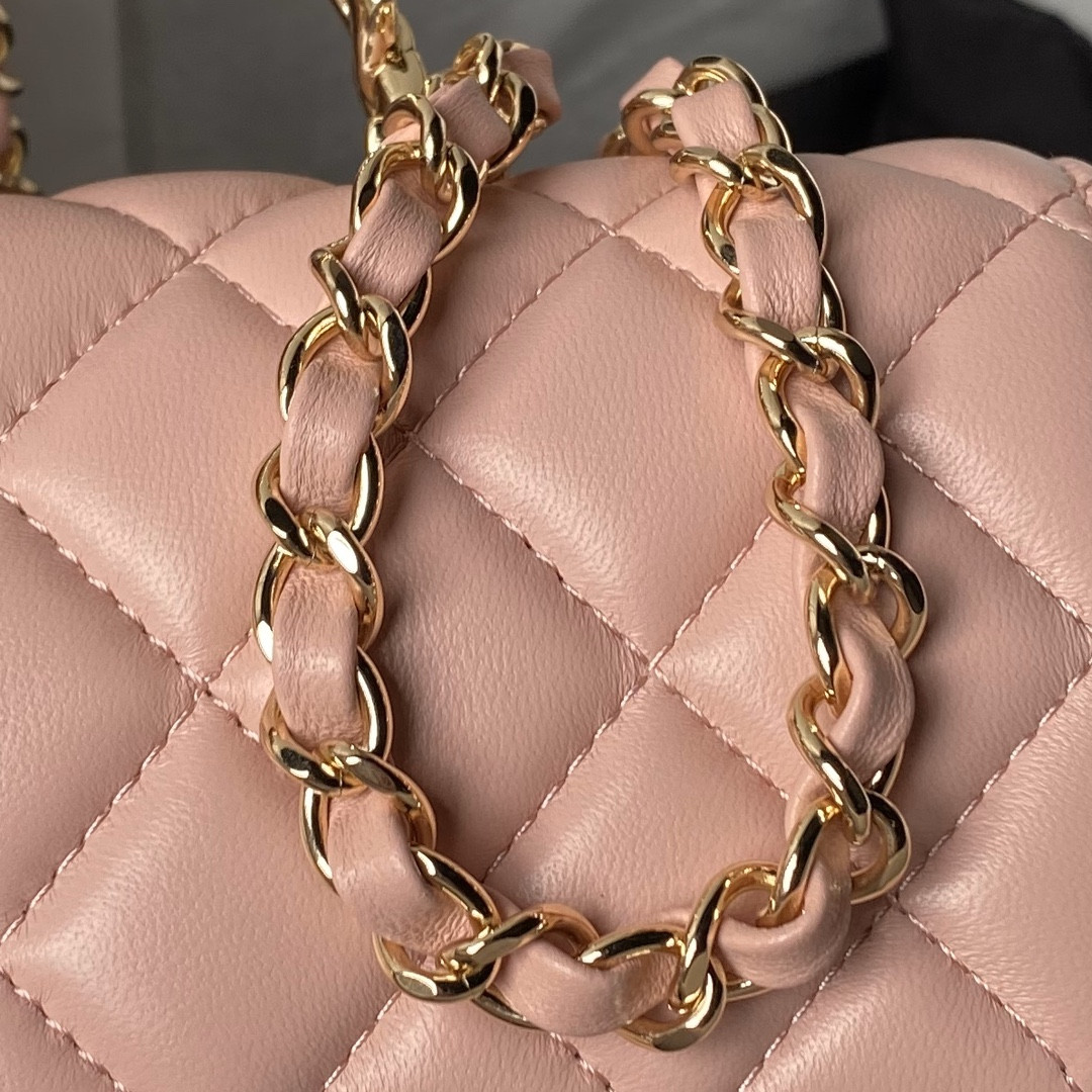 Ch**el 24A Mini Classic Handbag 12 × 20 × 6 cm