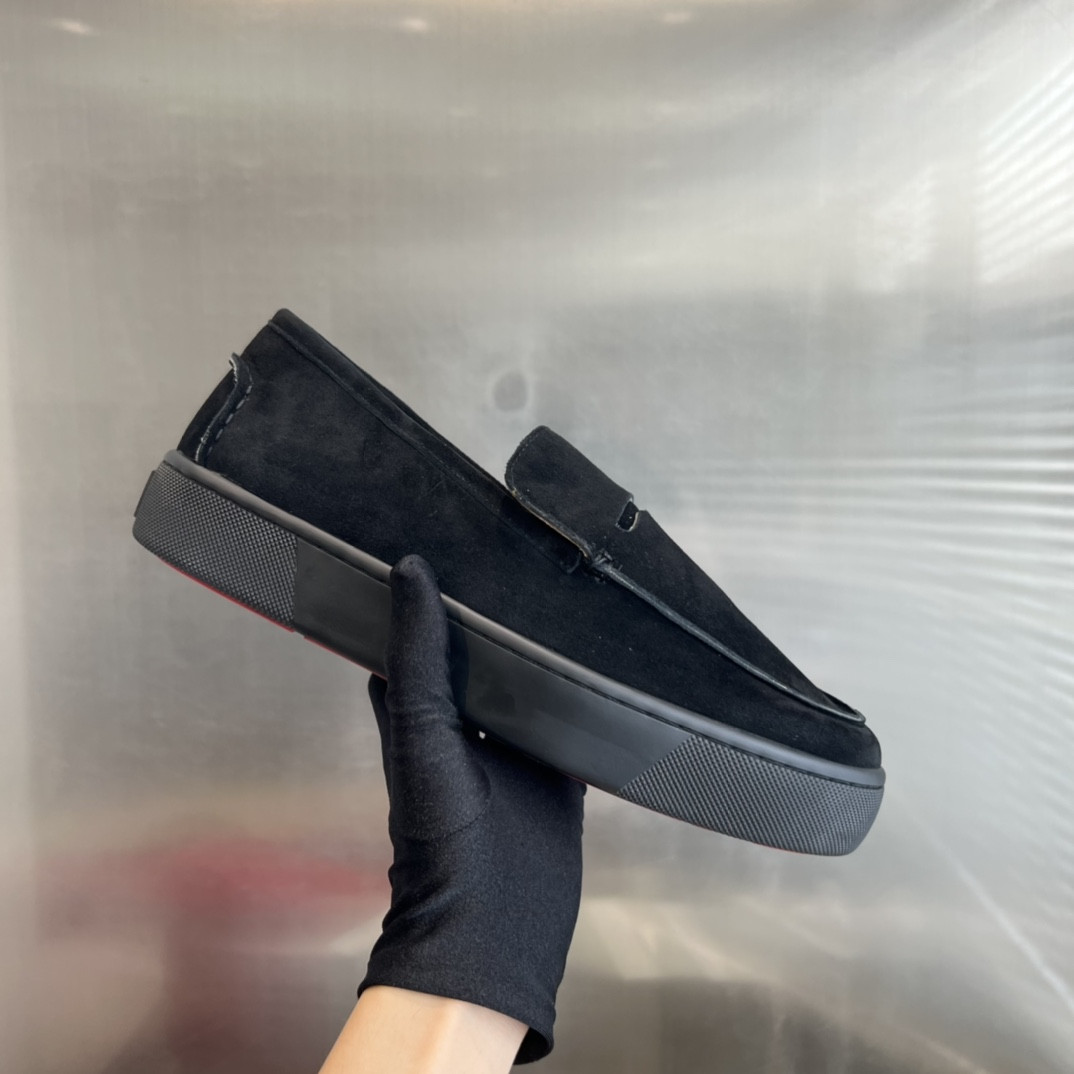 UA Chr1st1an Louboutin thick-soled loafers