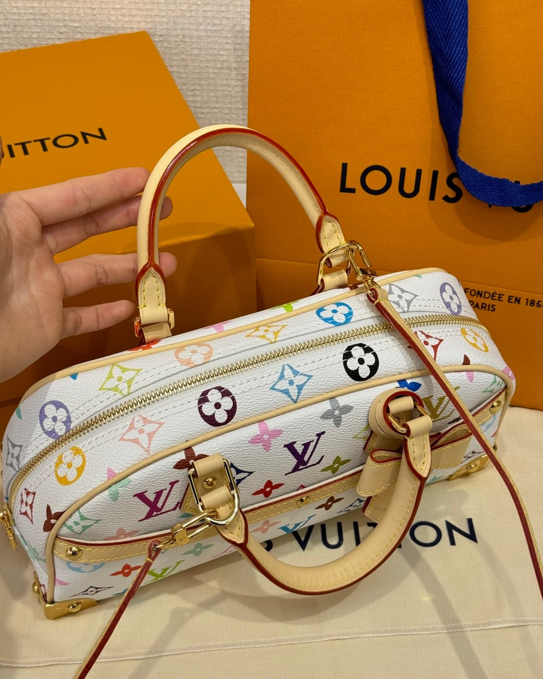 LV x TM Handbag East West M13084 27x14x10cm