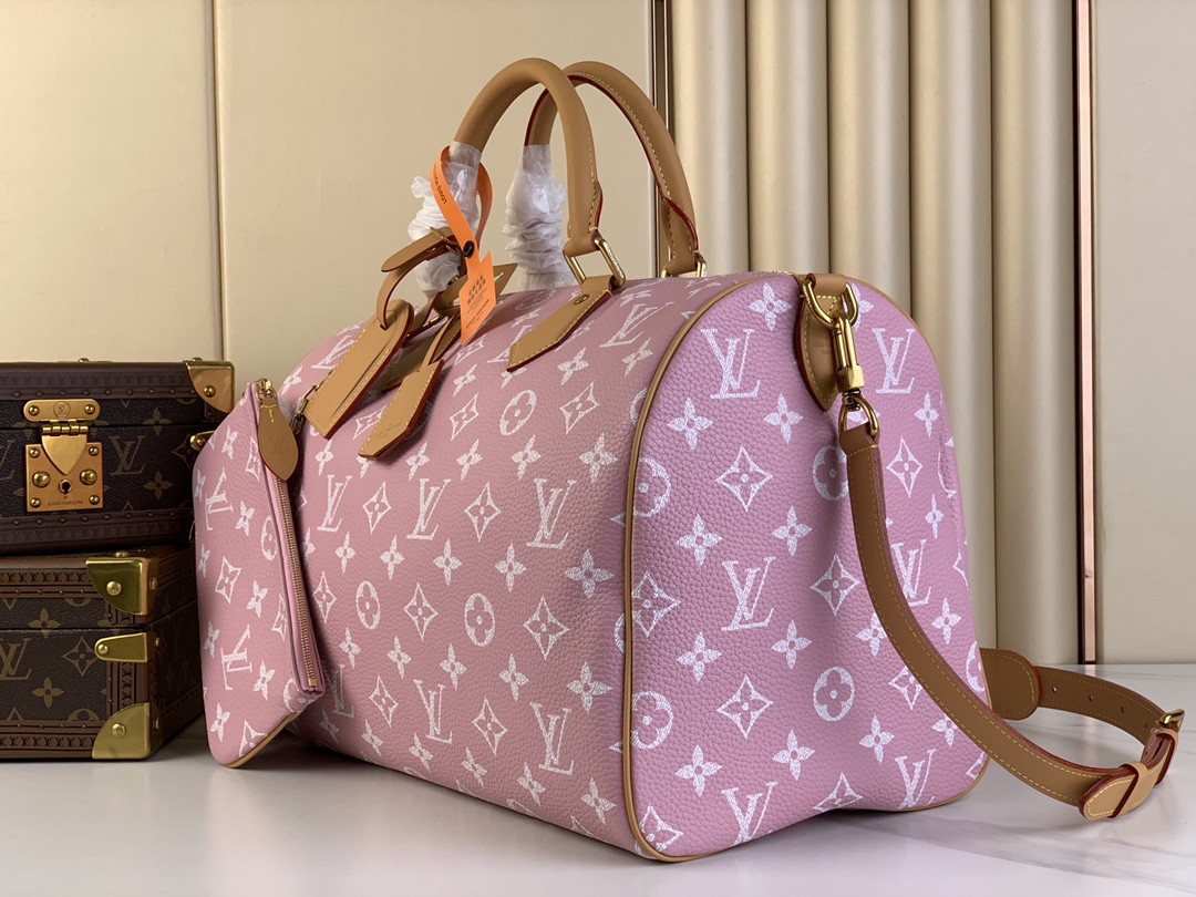 LV Speedy P9 Bandoulière 40 Candy Pink M13918     40 x 26 x23cm