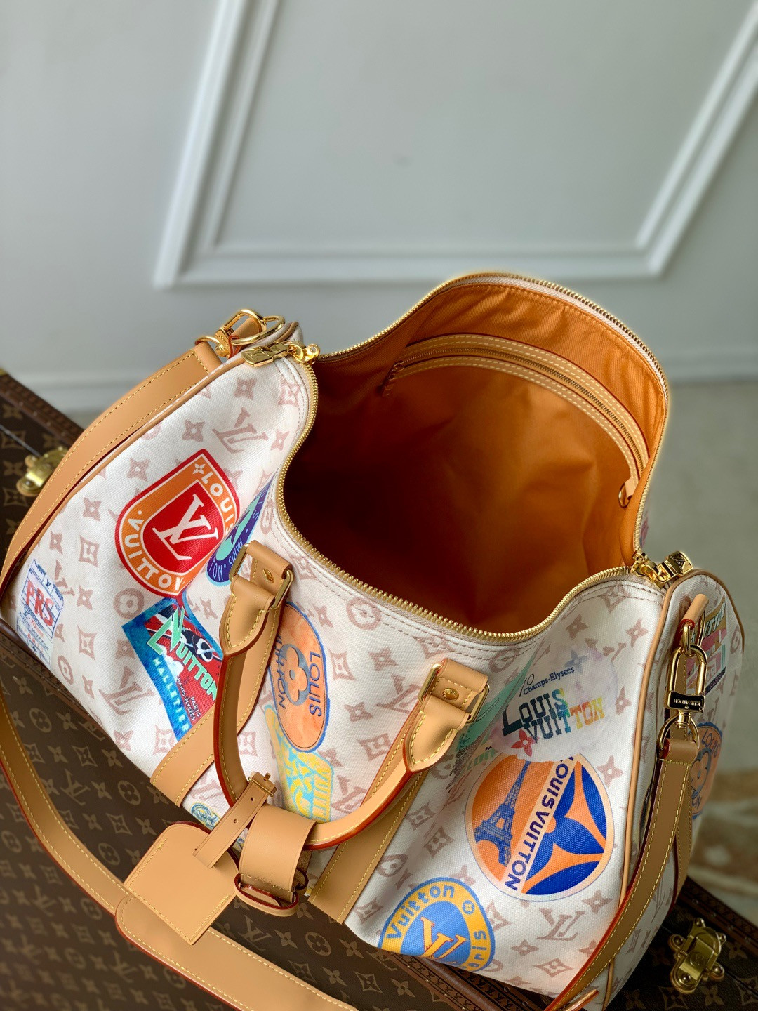 LV Keepall Bandouliere 45 M14736 45 x 27 x 20 cm