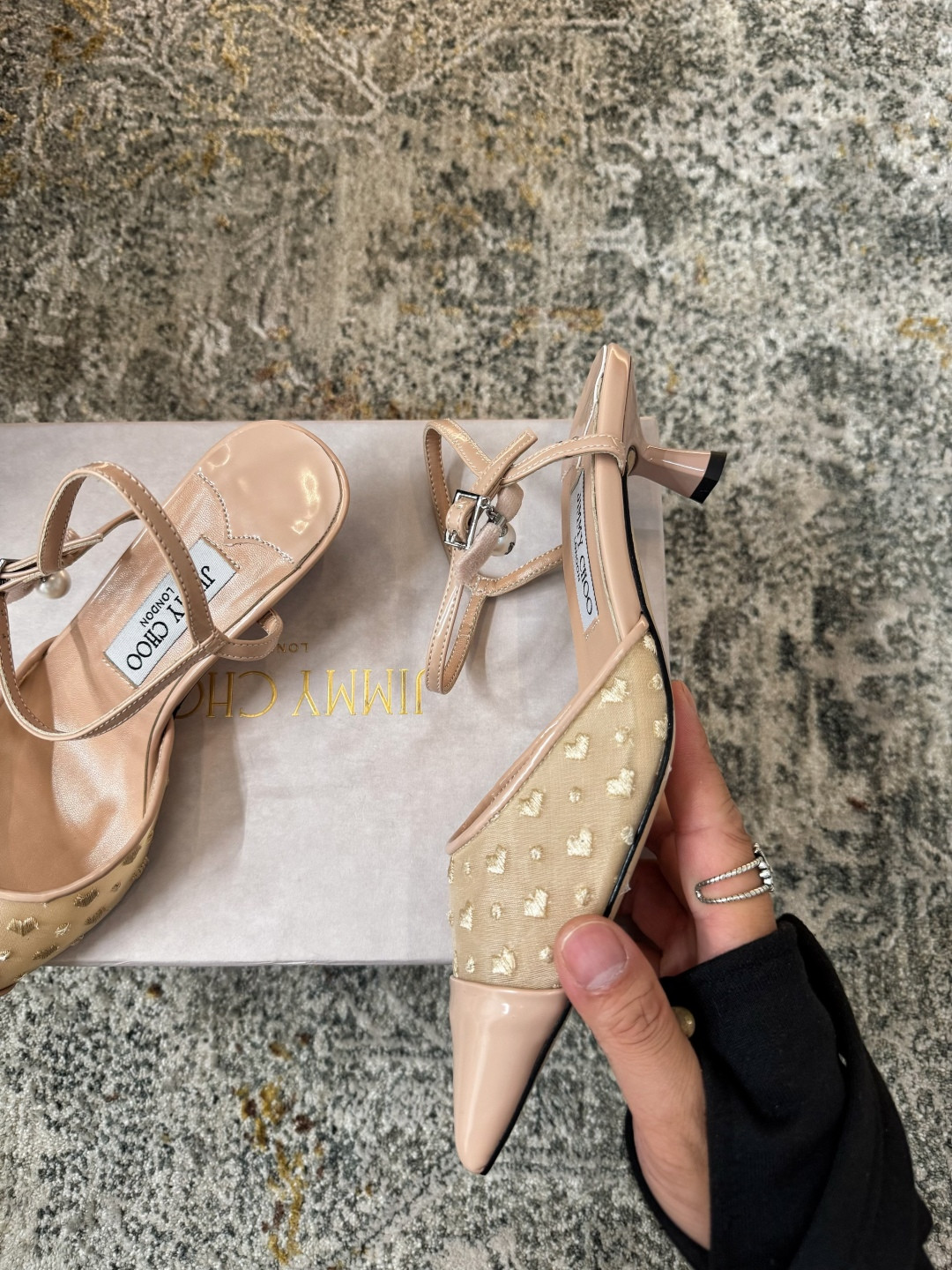 UA J1m*y Ch00 Aren Slingbacks 4.5cm