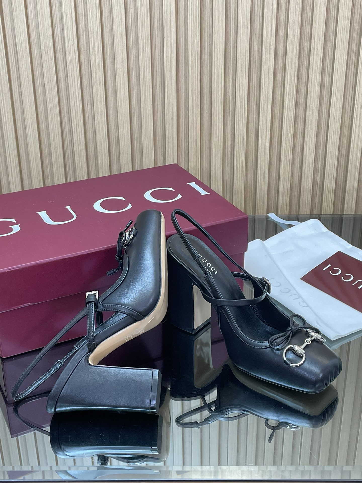 UA Gvc*1 Gvc*1 Horsebit Slingback Pump 9.5cm Heel